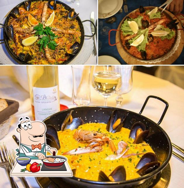 Paella al Hotel Ristorante La Perla
