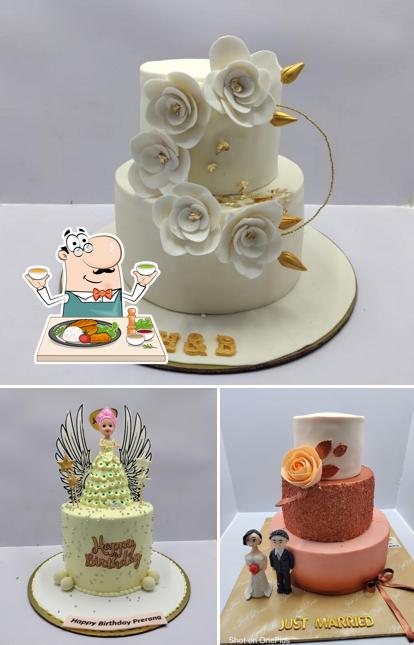 Chocolate mousse at Just Bake Bachupally