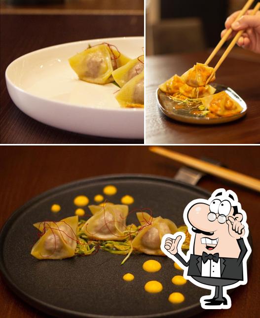 Gli interni di Ravioli Bao