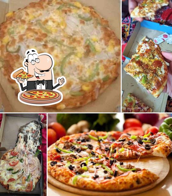 Try out various kinds of pizza