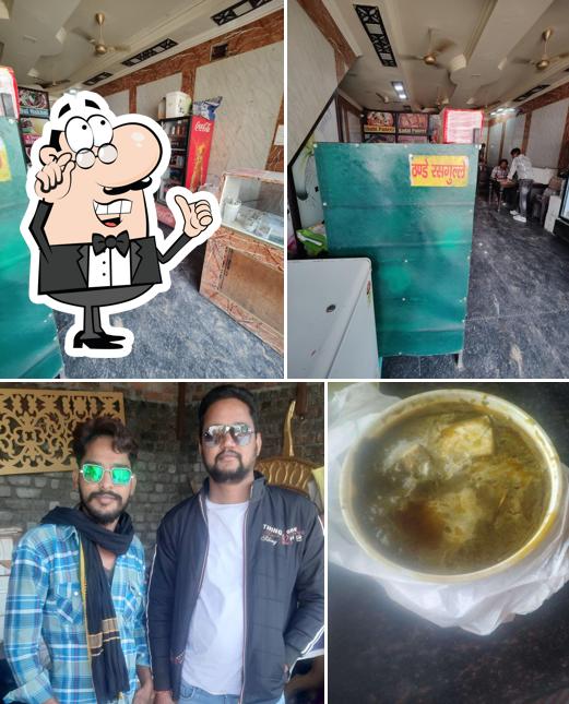 The interior of Anil Dhaba