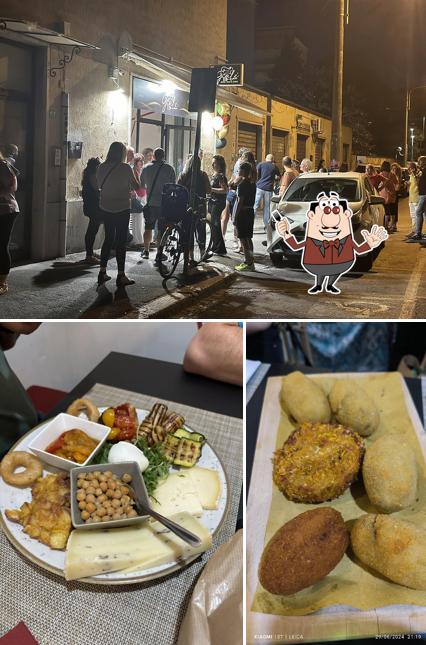 Tra le varie cose da Gialè si possono trovare la cibo e esterno