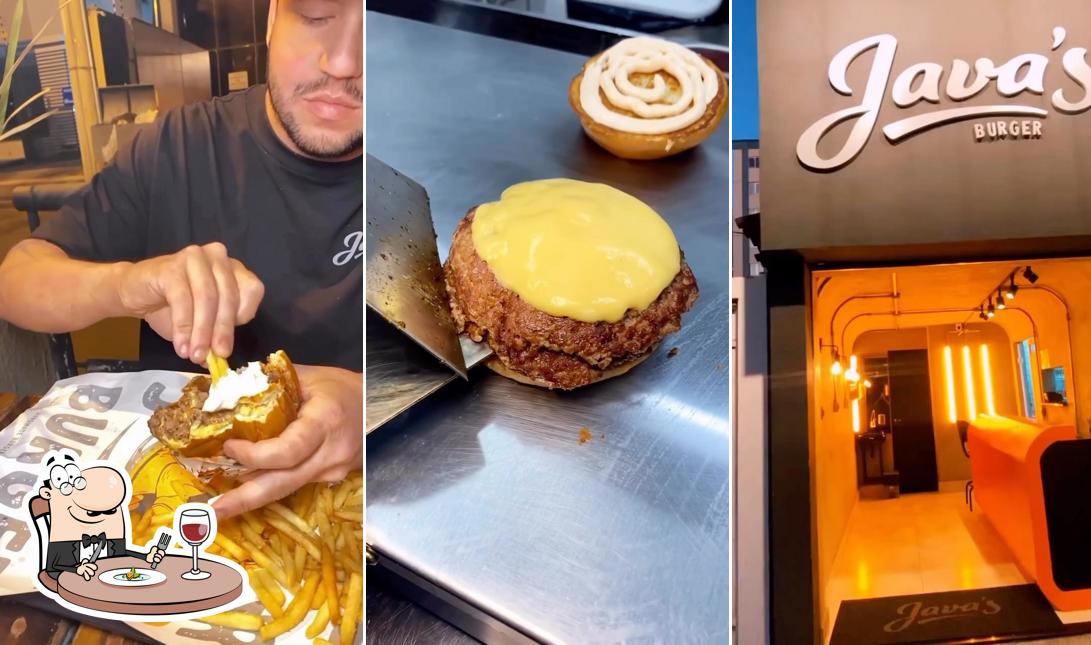 Platos en Java's Burger
