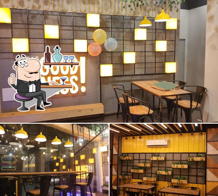 Check out how The Burger Bros looks inside