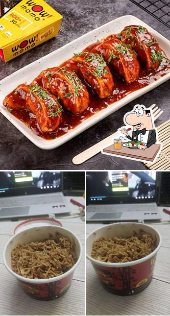 Meals at Wow! Momo