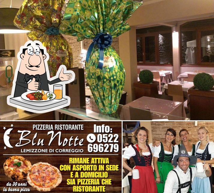 Cibo al Pizzeria Blu Notte Snc Dei F.lli Gherri Enrico e Mirella Correggio Reggio Emilia