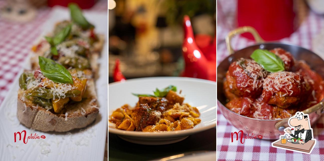 Cibo al Malatia Pompei trattoria napoletana contemporanea