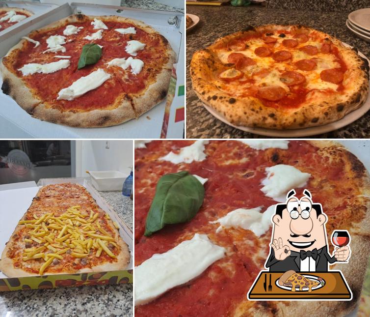 A Pizzeria 4 colonne di s. Andrea, puoi provare una bella pizza