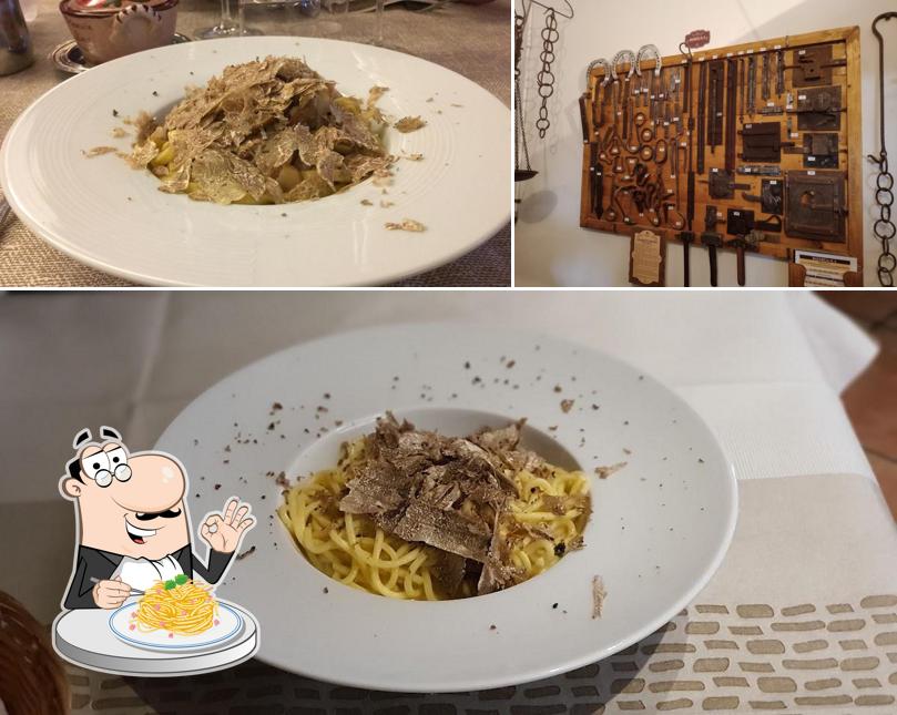Spaghetti alla carbonara al Ristorante Pizzeria Il Mulino