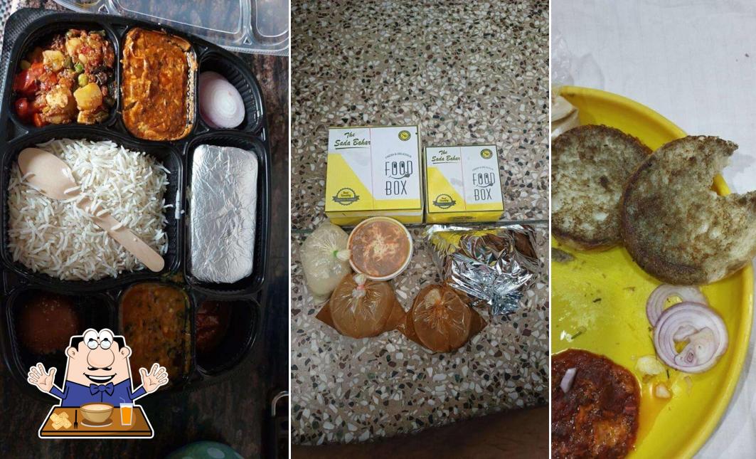 Food at The Sada Bahar Restaurent
