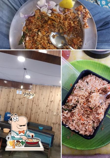 Fried rice at YABA Chinese Fast Food & Tiffin Center