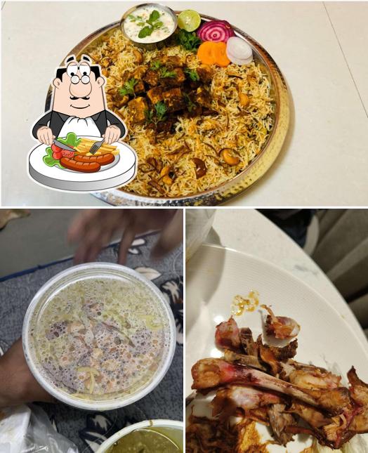 Food at The Nawab's Hyderabadi Biryani and Arabian Mandi Jaipur