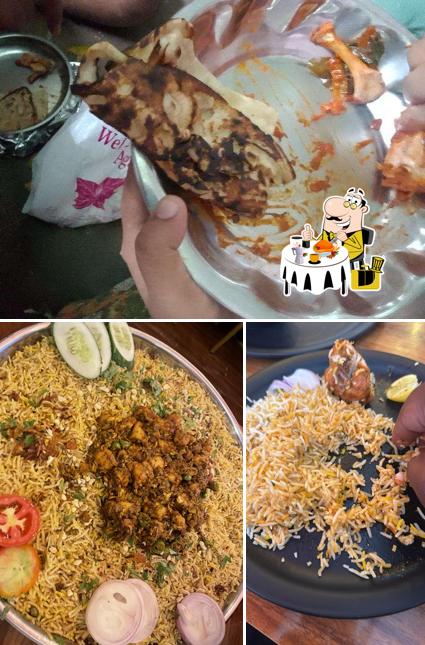 Food at AL-Rahim Family Restaurant