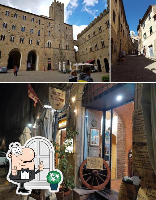 Goditi la vista dagli esterni di Antica Taverna