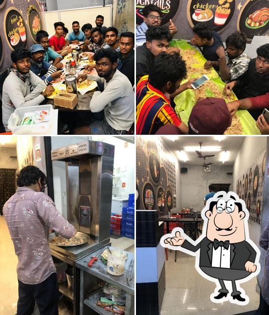 The interior of Arabian Nitz Restaurant