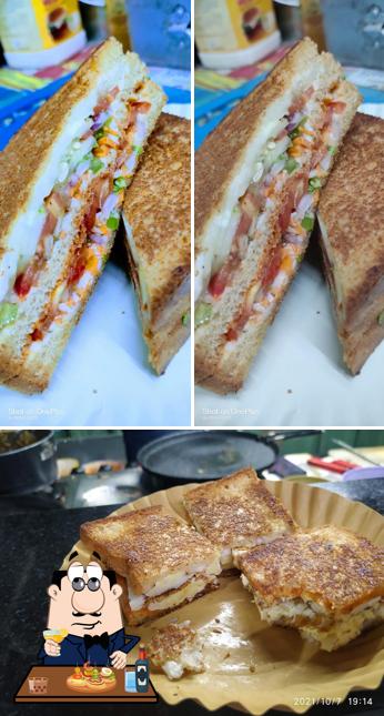 Grab a sandwich at BMR FOODS EGG ADDA