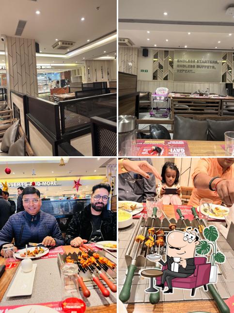 The interior of Barbeque Nation - GMS Road, Dehradun
