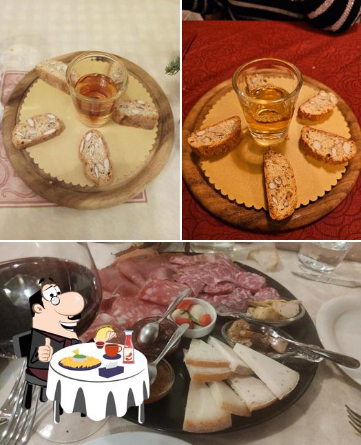 Piatto di formaggi al Osteria Il Grottino