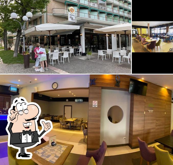 Gli interni di Pizzeria ciao ciao