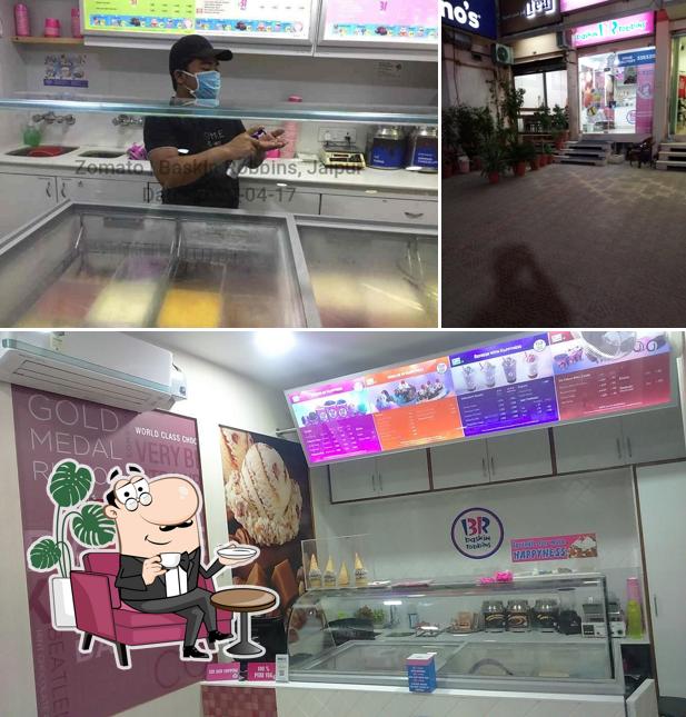 Check out how Baskin Robbins, vidhyadhar nagar looks inside