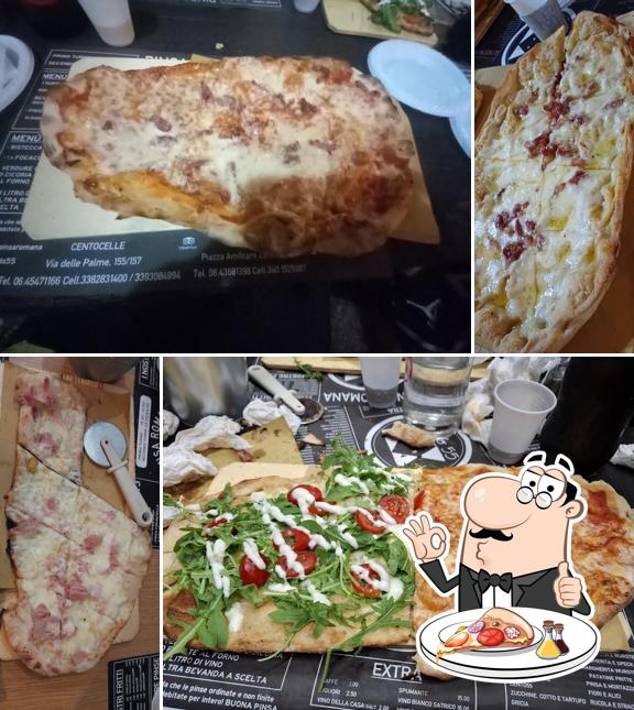 Prenditi una pizza a Cento55 Pinsa Romana - Tiburtina