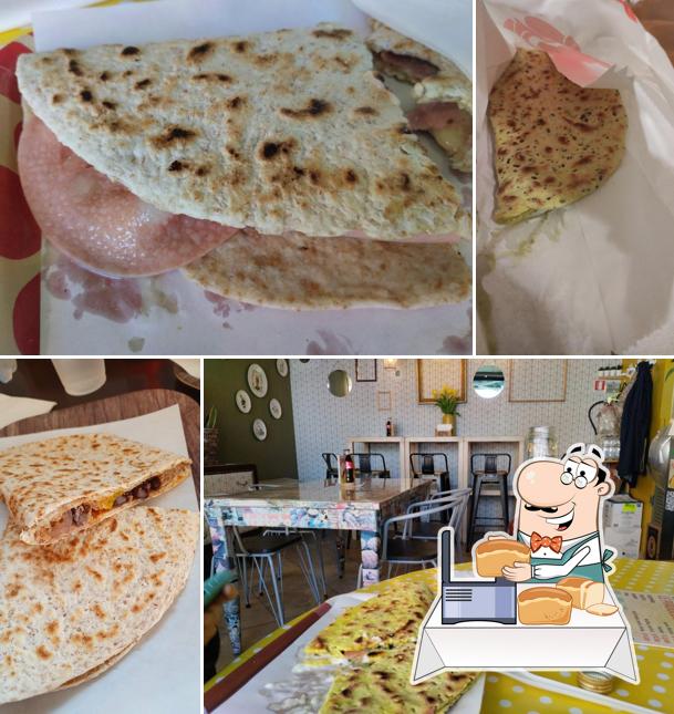 Pain à l'ail à Piada Piadineria