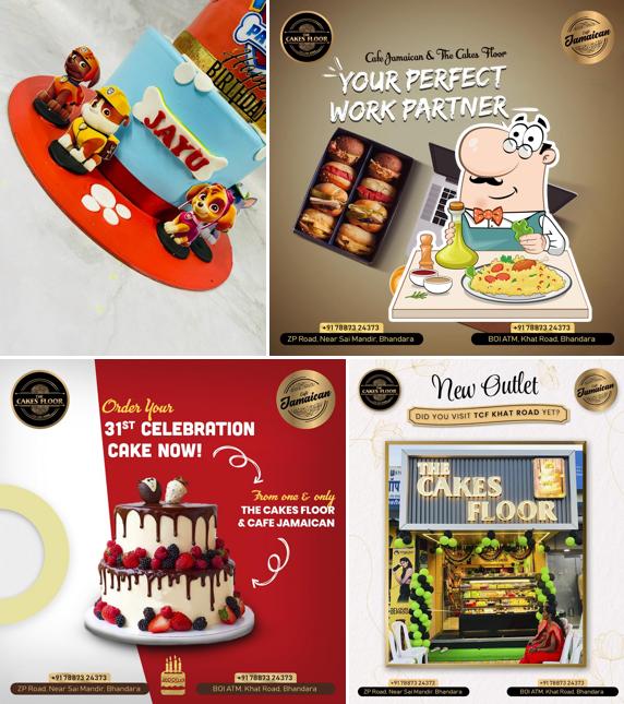 Food at The Cakes Floor Food at The Cakes Floor