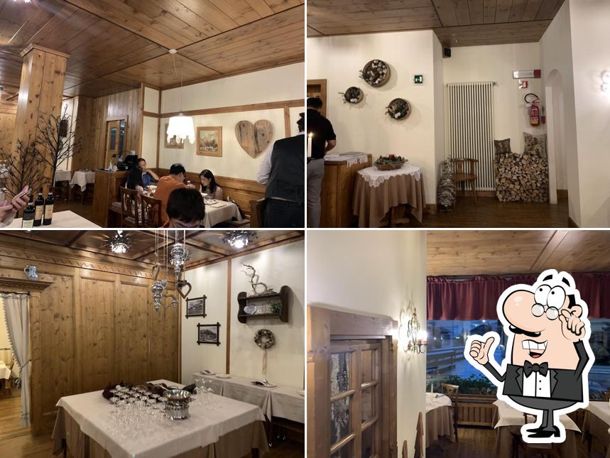 Gli interni di ristorante la Terrazza