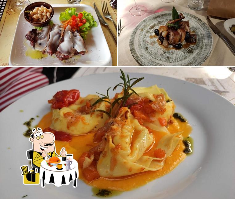 Cibo al Ristorante L'Antica Fonte