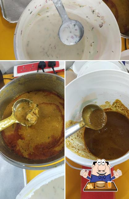 Clam chowder at Swaagath Family Restaurant