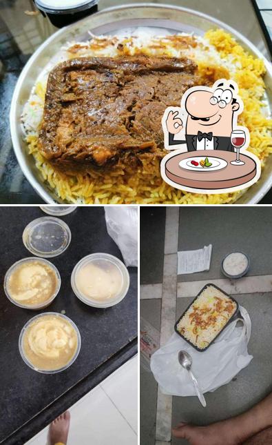 Among different things one can find food and beverage at Hakim's