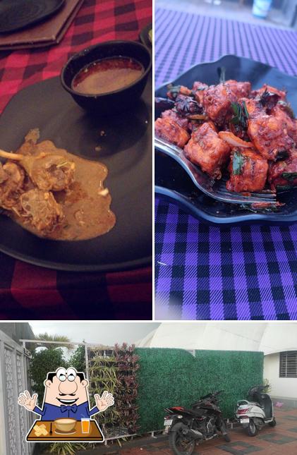 The image of food and exterior at Hotel Nisarg हॉटेल निसर्ग