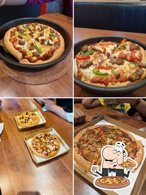 Try out different variants of pizza