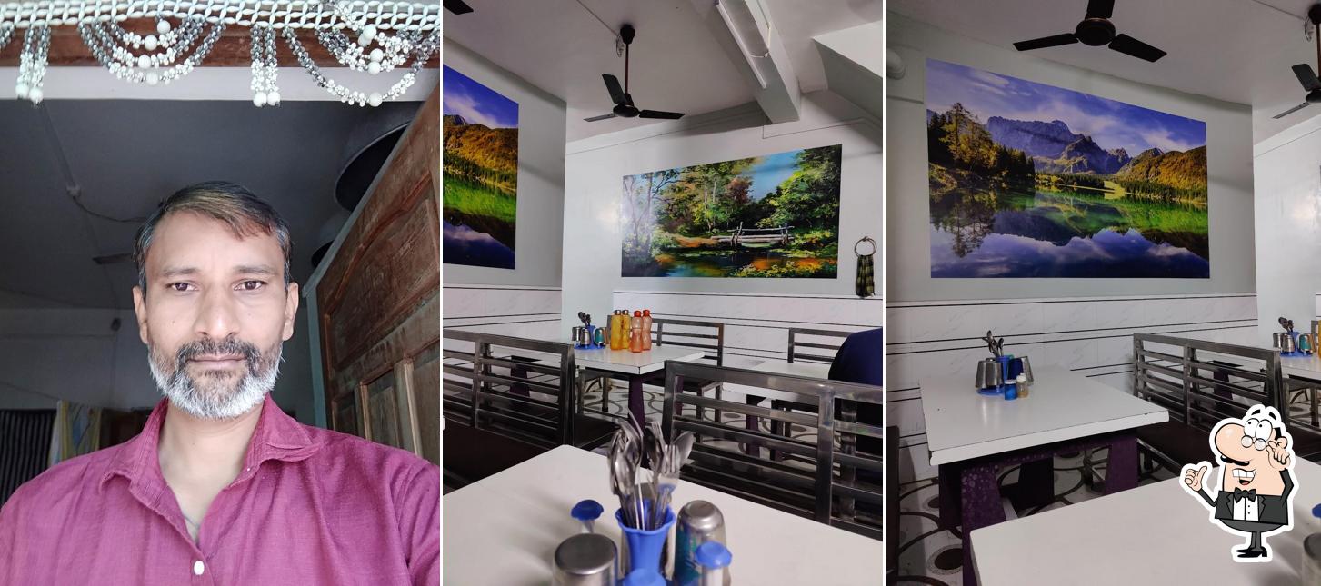 The interior of Shree hari dining hall ,parshuram circal lunawada mahisagar