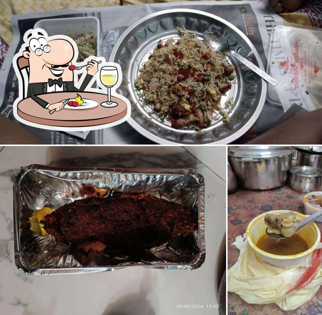 Meals at Madurai Pandiyan Hotel