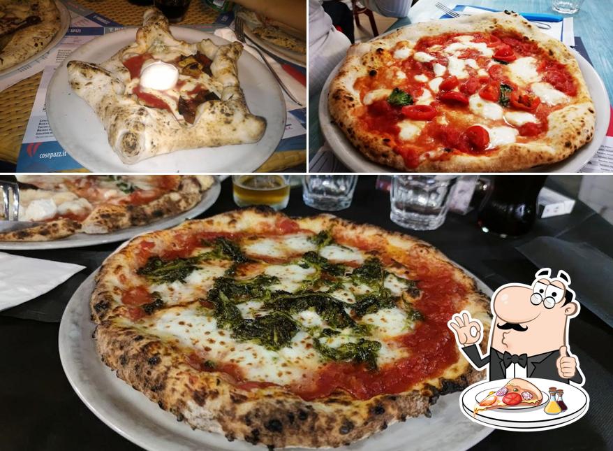Scegli tra le molte varianti di pizza