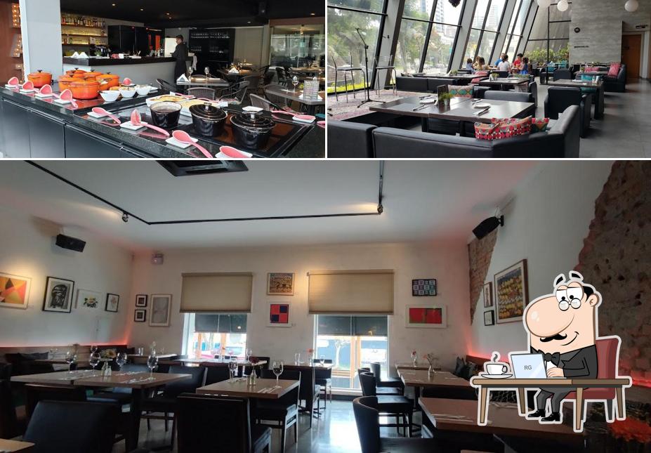 O interior do Villa Kozina Restaurante