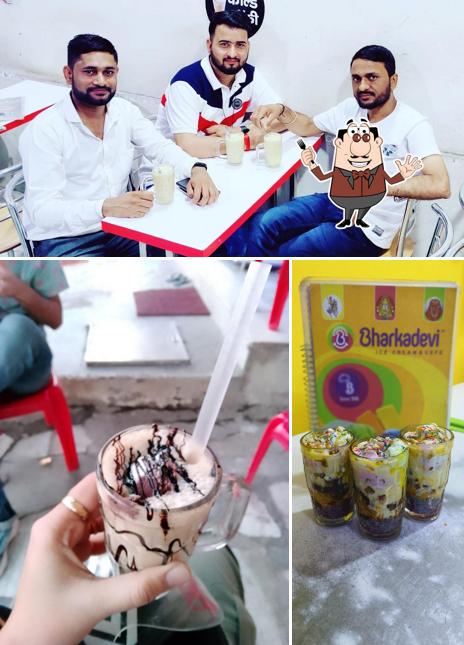 The image of food and beverage at Bharkadevi Ice cream The image of food and beverage at Bharkadevi Ice cream
