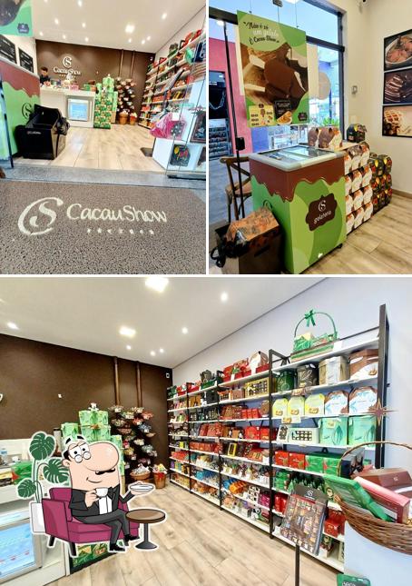 Veja imagens do interior do Cacau Show - Chocolates
