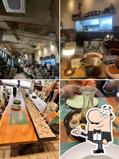 The interior of Ishaara