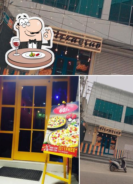 The restaurant's food and exterior