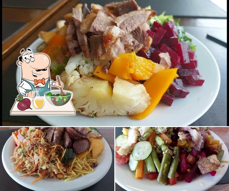 Salada de beterraba em Pizzaria e Restaurante Coma Bem