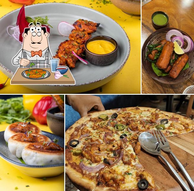 Chicken wings at Aaina