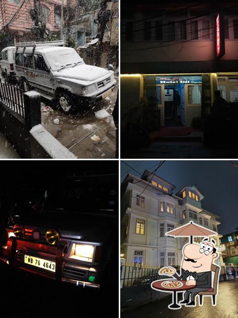 The exterior of Hotel Dil