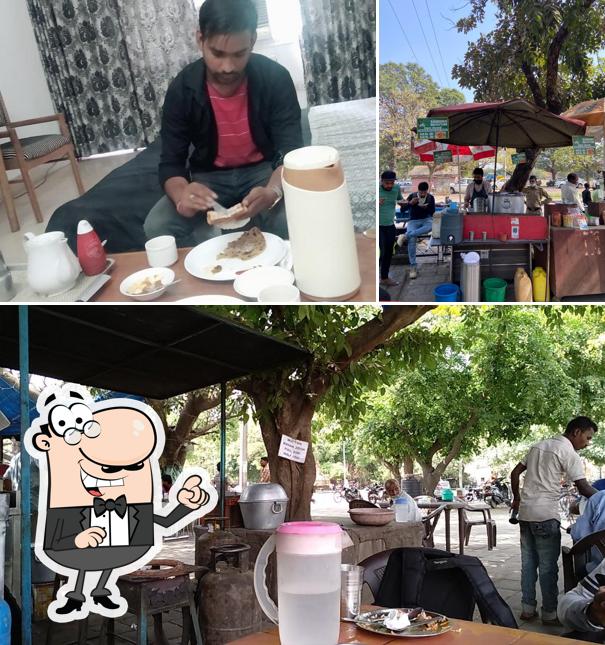 The interior of Khusbu Biryani House