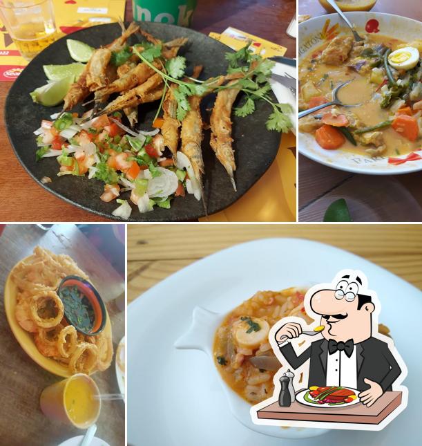 Platos en Bar do Cabo