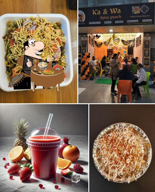 Food at Ka & Wa Spice Punch Restaurant