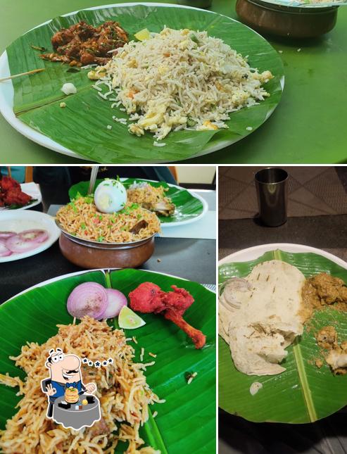 The restaurant's food and beverage
