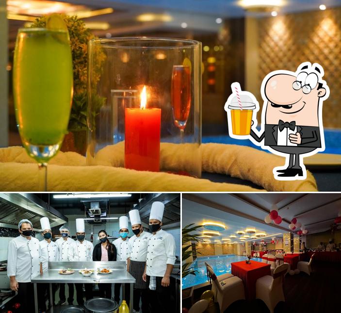 Pool View Restaurant serves a range of beverages