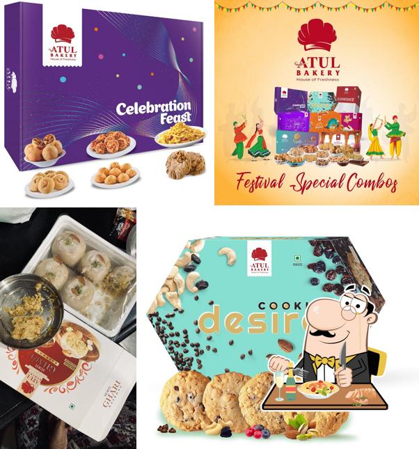 Meals at Atul Bakery Gururaj Appartment Bilimora Gujarat